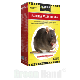 Raticida Pasta Fresca BATLLE Caja 150g