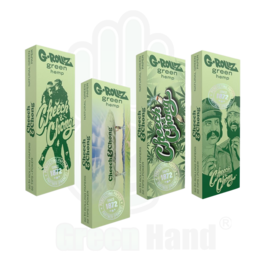 PAPEL 1 1/4 Cheech & Chong -Bio Green Hemp Rolling Papers + Tips