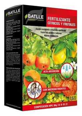 Fertilizante Ctricos y Frutales (Caja 1,5 kg)