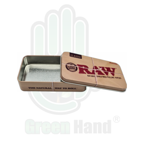 Caja Metal Tin Box RAW