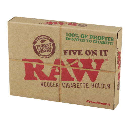 RAW Five On It Wooden Cig Holder