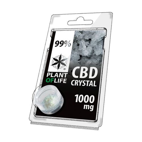 Cristales de CBD Isolado 99% (1000 mg.) (CBD CRYSTAL)