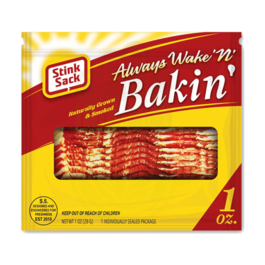 Bolsas de ocultacin/conservacin bacon x3uds. Stink Sack