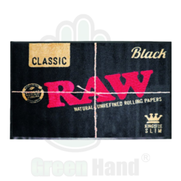 ALFOMBRA FELPUDO RAW BLACK (80x120)