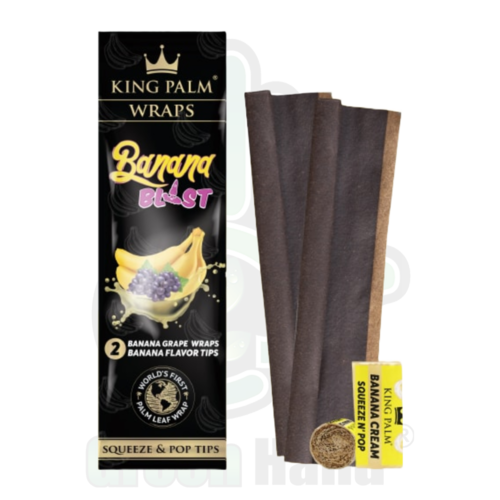 Blunt Wraps King Palm Banana Blast + Filtros