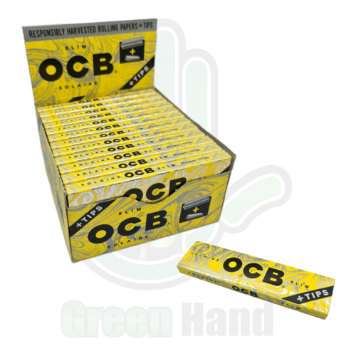Rolling Papers OCB Solaire Slim Natural Unrefined Rolling Papers