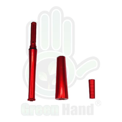 Pipa Joint Stick Aluminio Rojo