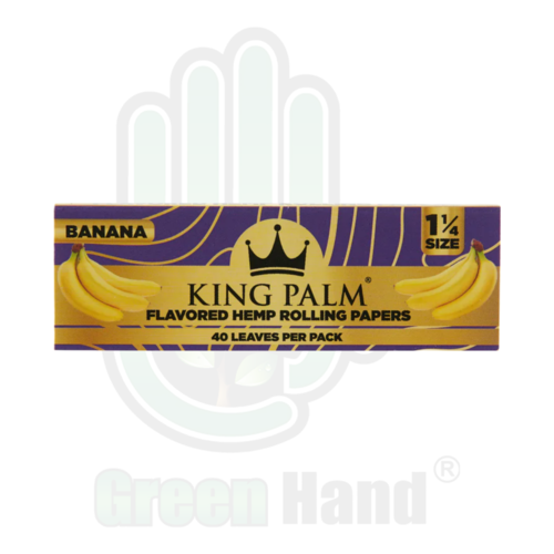 Papel de caamo 1 1/4 King palm Banana