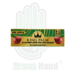 Papel de cañamo 1 1/4 King palm Red Apple