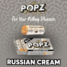 Filtros de sabor Popz Russian Cream