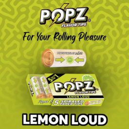 Filtros de sabor Popz Lemon Loud