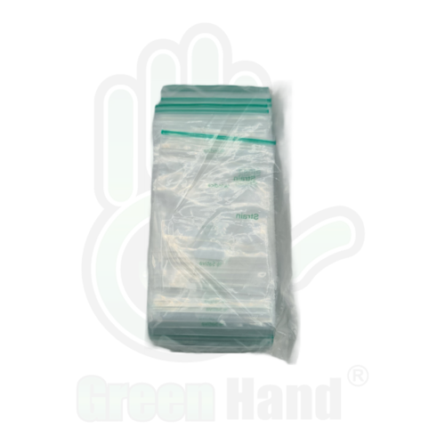 Bolsa plástico zip transparente 55 x 65mm (100uds.)