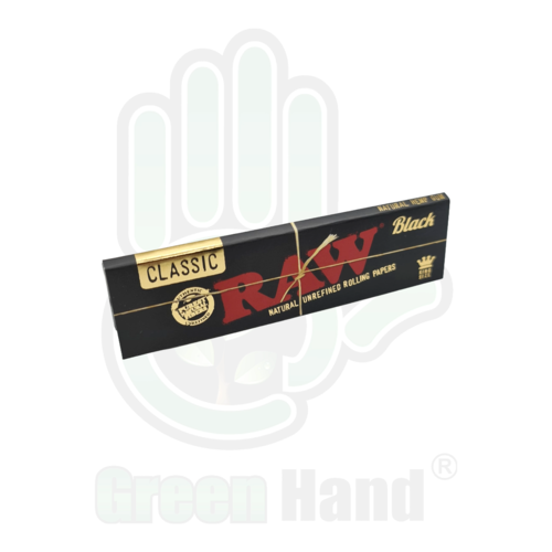 Papel Raw Black Classic King Size  (1ud.)