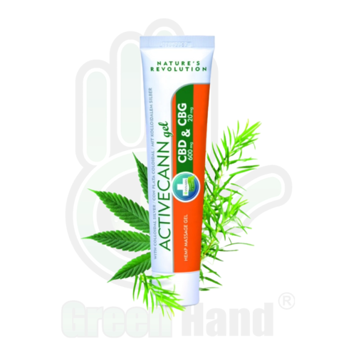 ACTIVECANN GEL  CBD + CBG GEL DE MASAJE