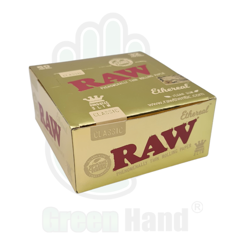 Papel RAW Ethereal Classic Rolling Papers King Size Slim