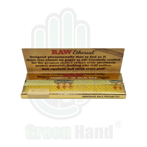 Papel RAW Ethereal Classic Rolling Papers 1 1/4