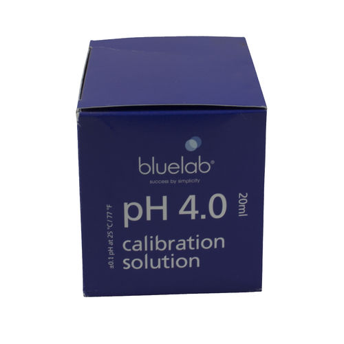Caja Calibracin pH 4.0 Bluelab (25 sobres 20ml)