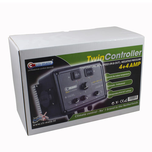 Twin Controller temp 4+4 amp